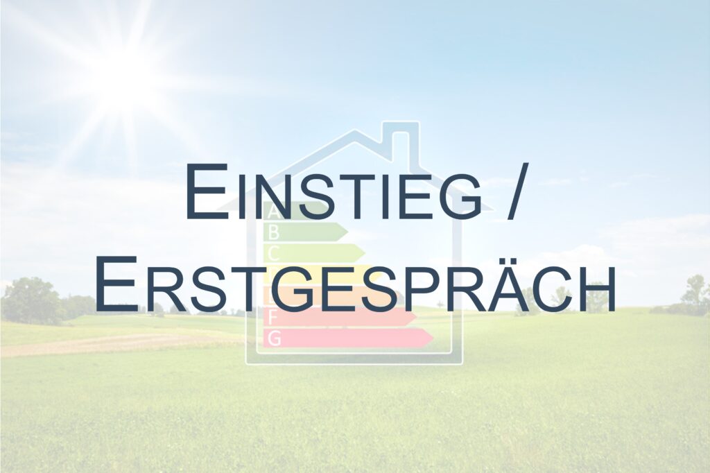 Ablauf Energieberatung Schritt 1 Energieberatungsseminare CorConsult energie