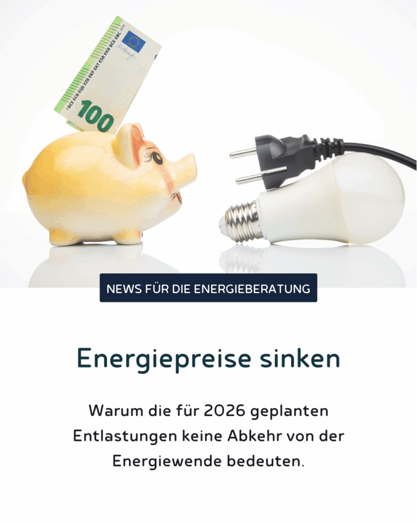 CorConsult Energiepreise sinken