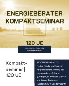 Kompaktseminar CorConsult energie