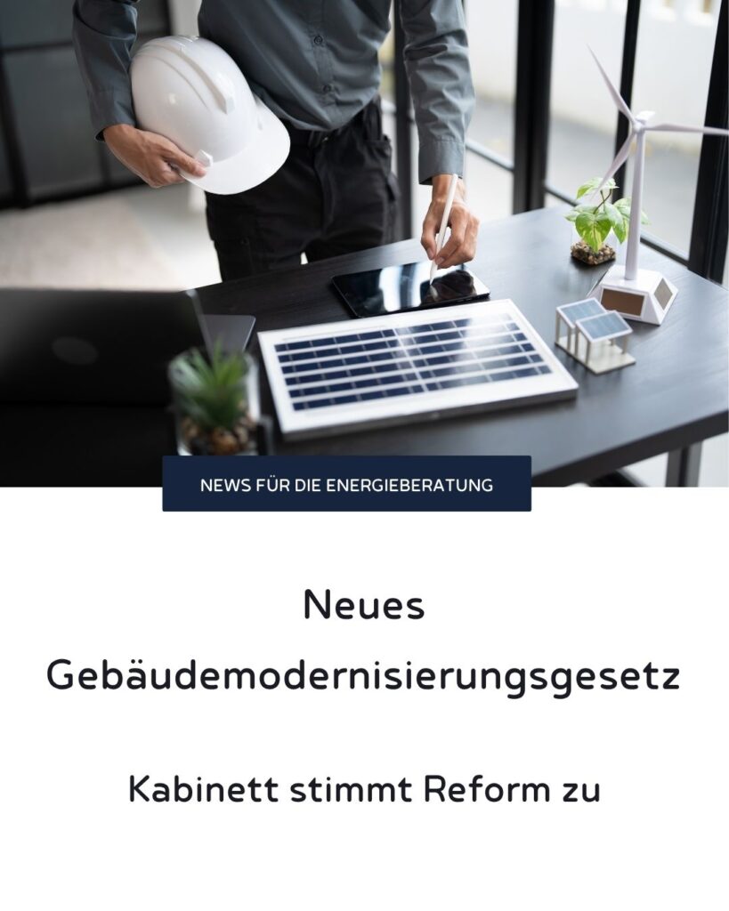 Neues Gebäudemodernisierungsgesetz - CORCONSULT ENERGIE